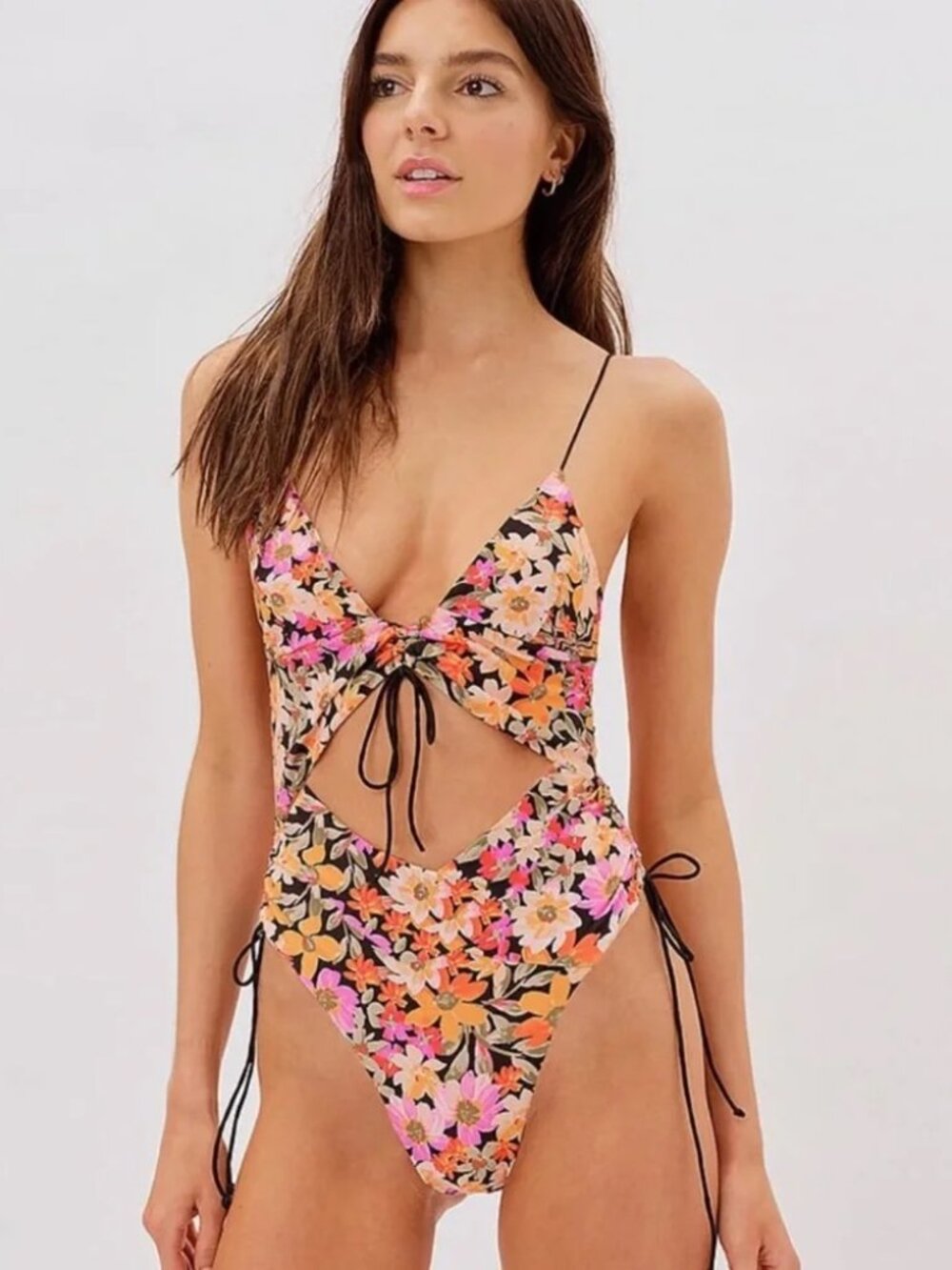 For Love and Lemons Vienna One-piece swimsuit size M